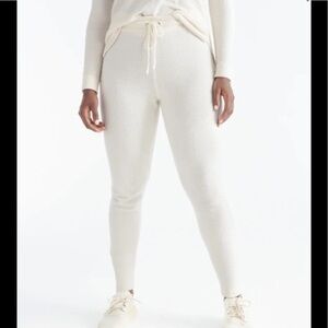 KNIX Cozzzy Track Pants in Sea Salt